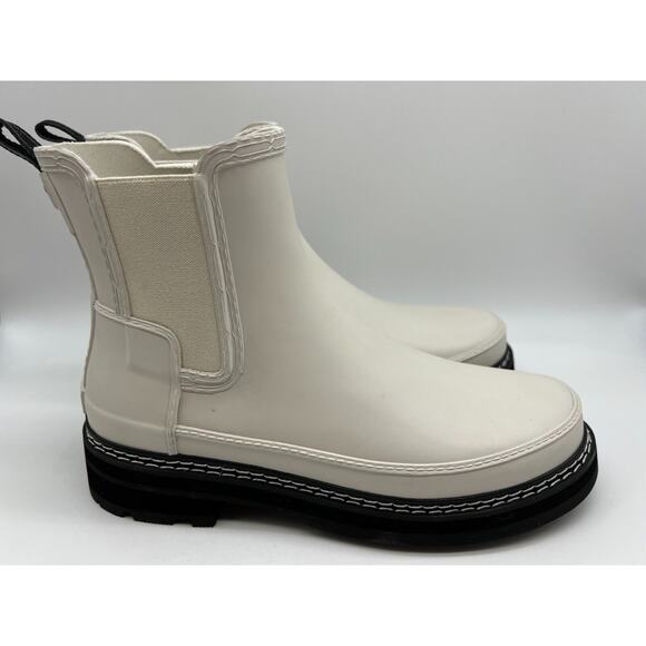 Hunter Refined Stitch Waterproof Chelsea Boot Women's Size 10 NEW - Picture 1 of 12